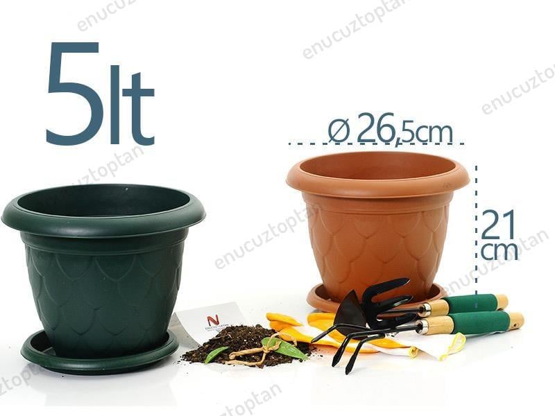 Serinova D006 Damla Saksı 5 Litre | ID1409