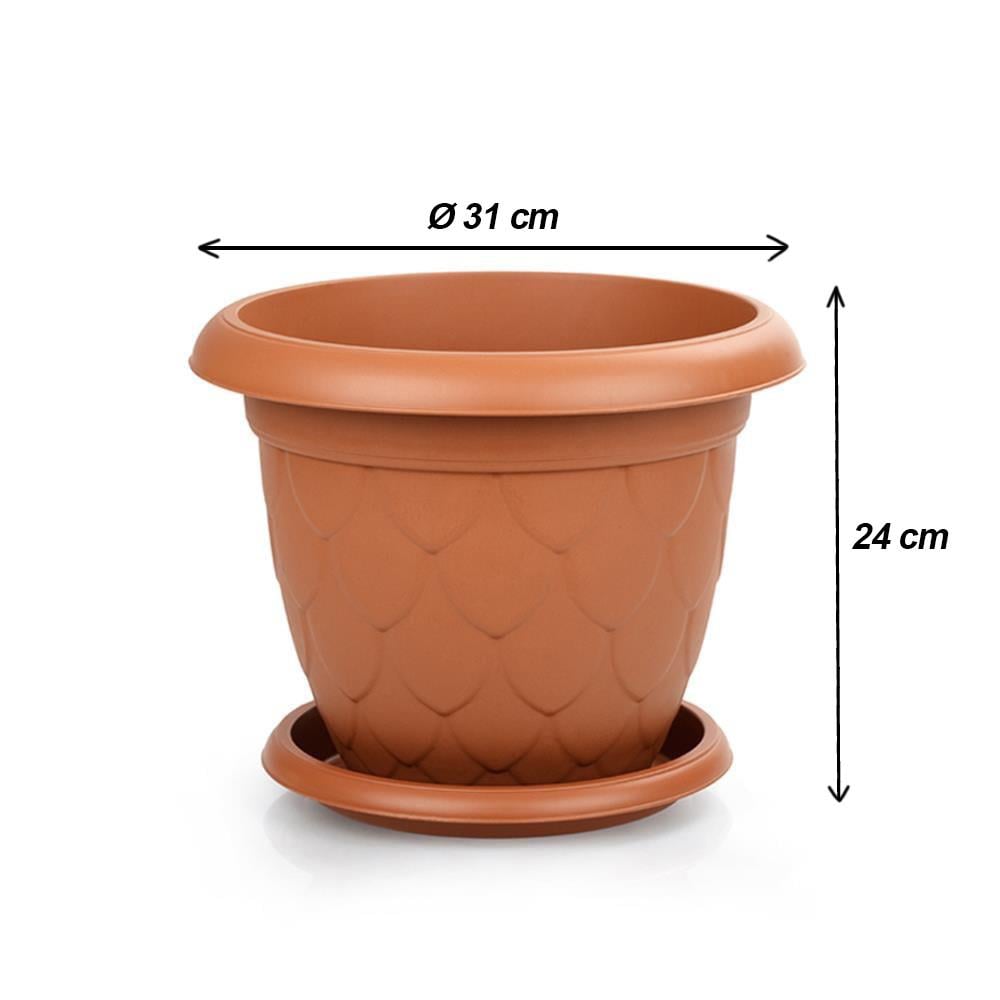 Serinova D007 Damla Saksı 8 Litre | ID1410