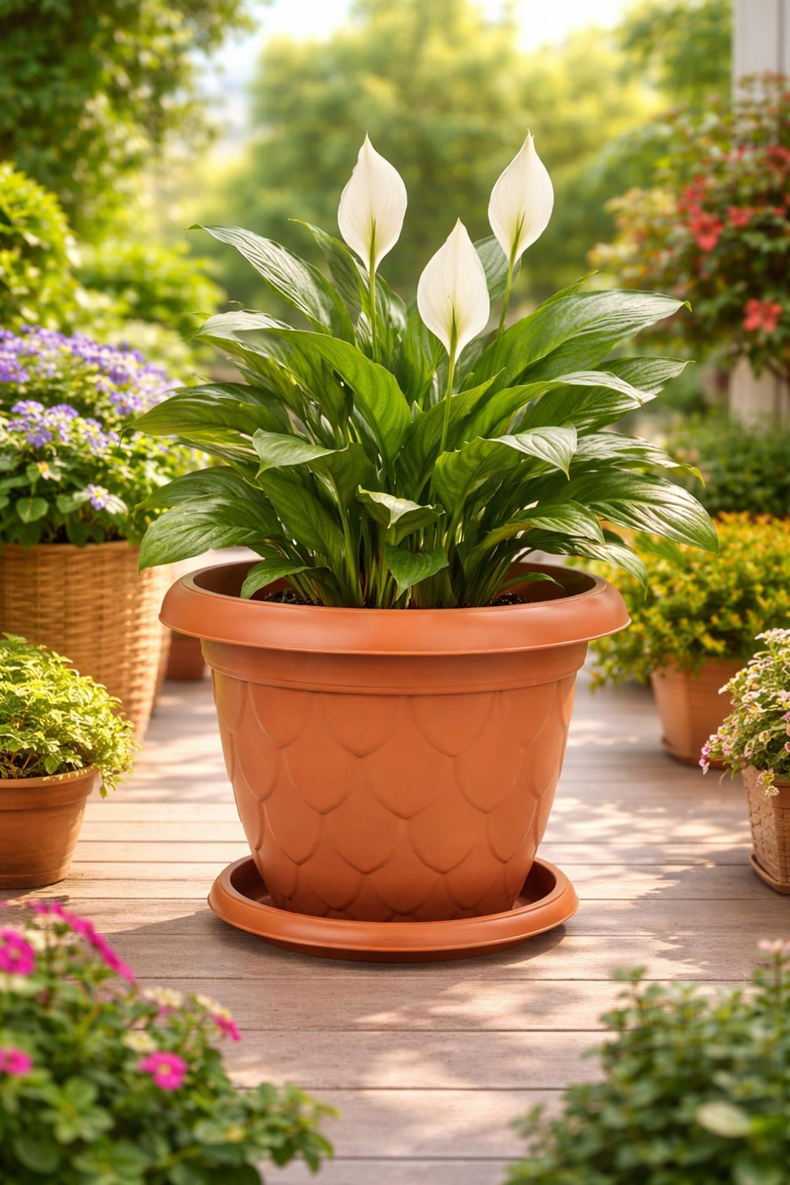 Serinova D009 Damla Saksı 17 Litre | ID1412