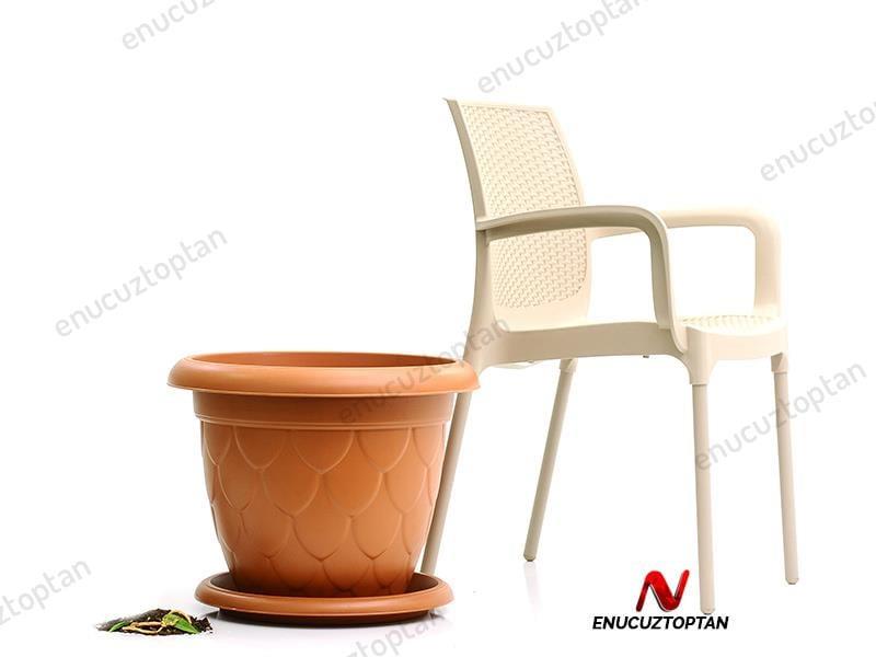 Serinova D011 Damla Saksı 37 Litre | ID1414