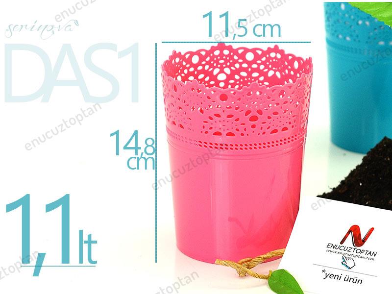 Serinova DAS1 Dantel Saksı No:1 - 1.1 Litre | ID1337