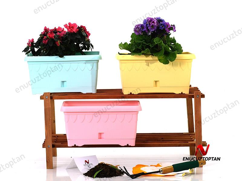 Serinova DB01 Damla Balkon Saksı 5.3 Litre | ID1394