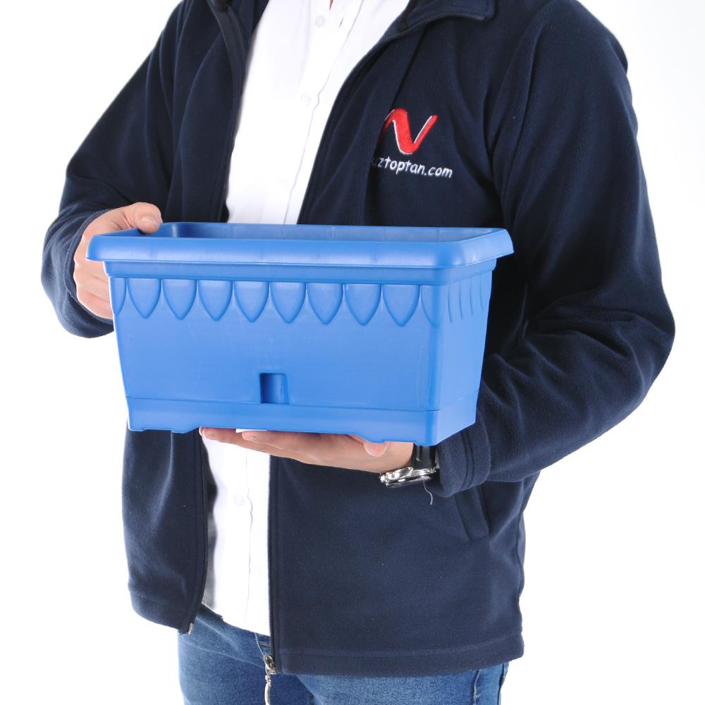 Serinova DB01 Damla Balkon Saksı 5.3 Litre | ID1394