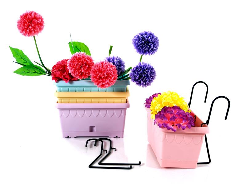 Serinova DB01IA Damla Askılı Balkon Saksı 5.3 Litre | ID2942