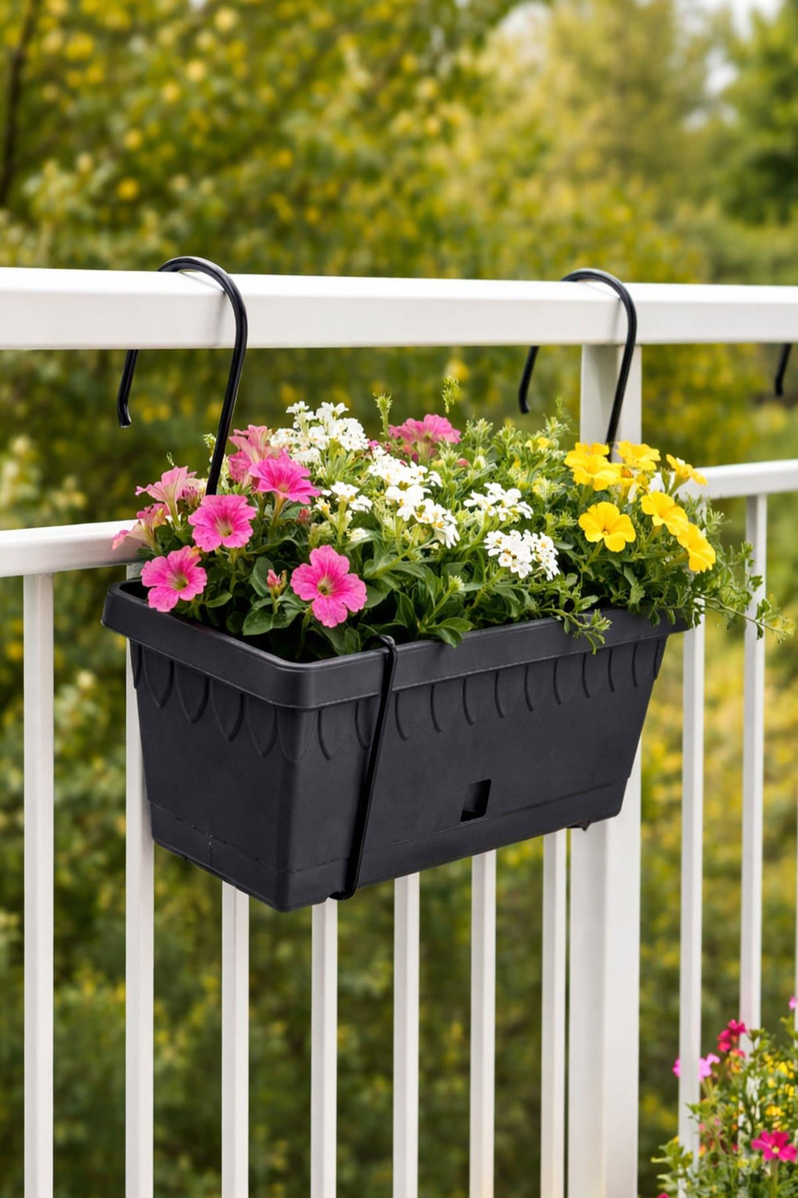 Serinova DB01IA Damla Askılı Balkon Saksı 5.3 Litre | ID2942