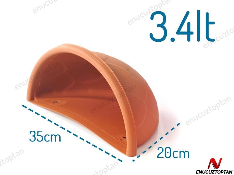 Serinova DD03 Damla Duvar Saksı No:3 - 3.4 Litre | ID2215