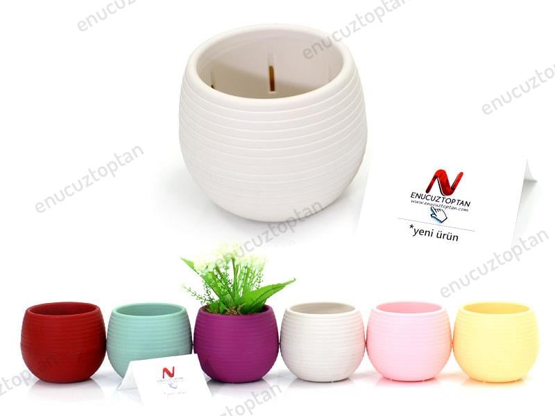 Serinova ES03 Elvan Bitki ve Kaktüs Saksısı 0.51 Litre | ID1316