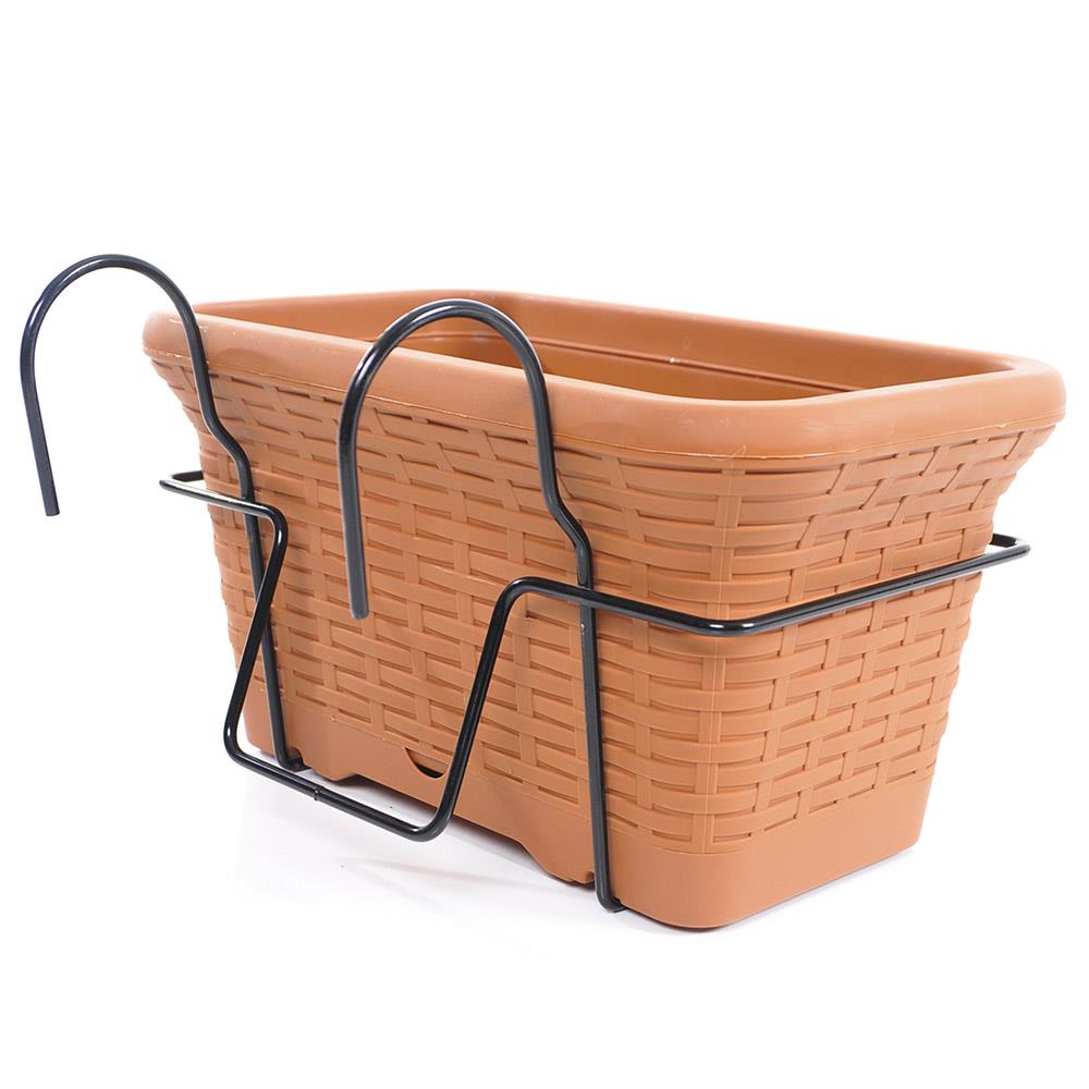 Serinova HB01A Hasır Balkon Askılı Saksı 6.5 Litre | ID1432