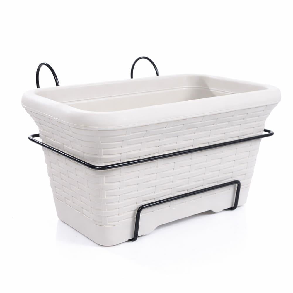 Serinova HB01A Hasır Balkon Askılı Saksı 6.5 Litre | ID1432