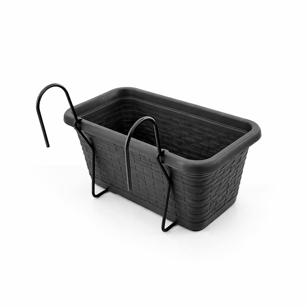 Serinova HB01HA Hasır Askılı Balkon Saksı 6.5 Litre | ID2943