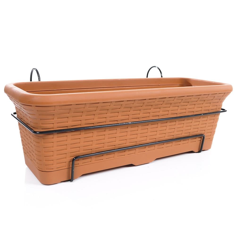 Serinova HB02A Hasır Balkon Askılı Saksı 12 Litre | ID1433