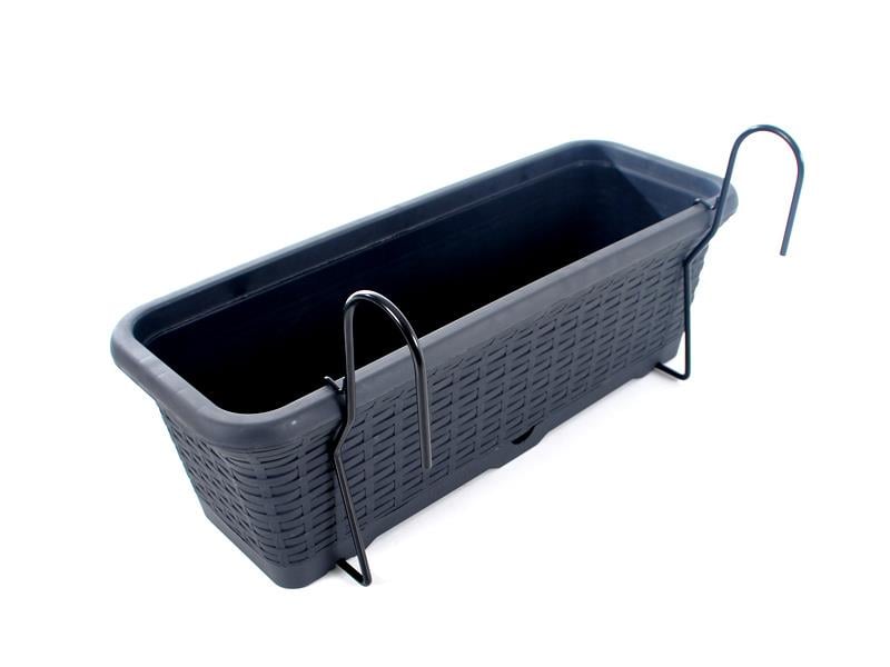 Serinova HB02HA Hasır Askılı Balkon Saksı 12 Litre | ID2944