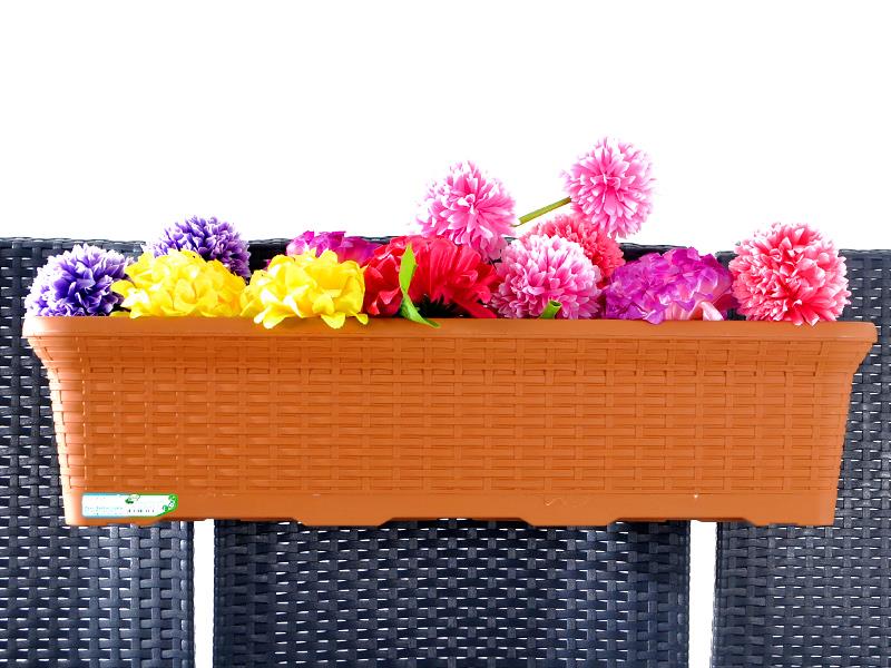 Serinova HB03HA Hasır Askılı Balkon Saksı 16.5 Litre | ID2945