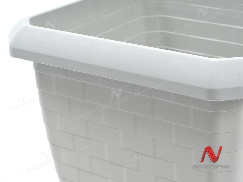 Serinova HK04 Hisar Kare Tabaklı Saksı No:4 - 44 Litre | ID1405