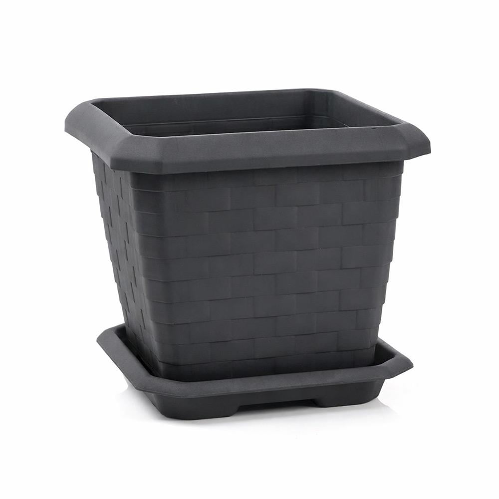 Serinova HK05 Hisar Kare Tabaklı Saksı No:5 - 74.3 Litre | ID2854