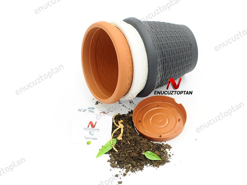 Serinova HS01 Hasır Saksı 3.3 Litre | ID1374