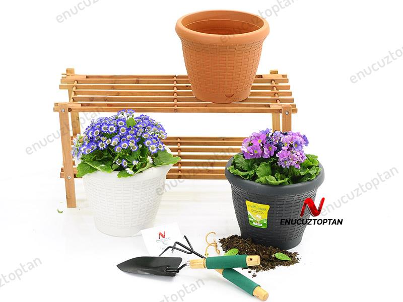 Serinova HS02 Hasır Saksı 6 Litre | ID1375