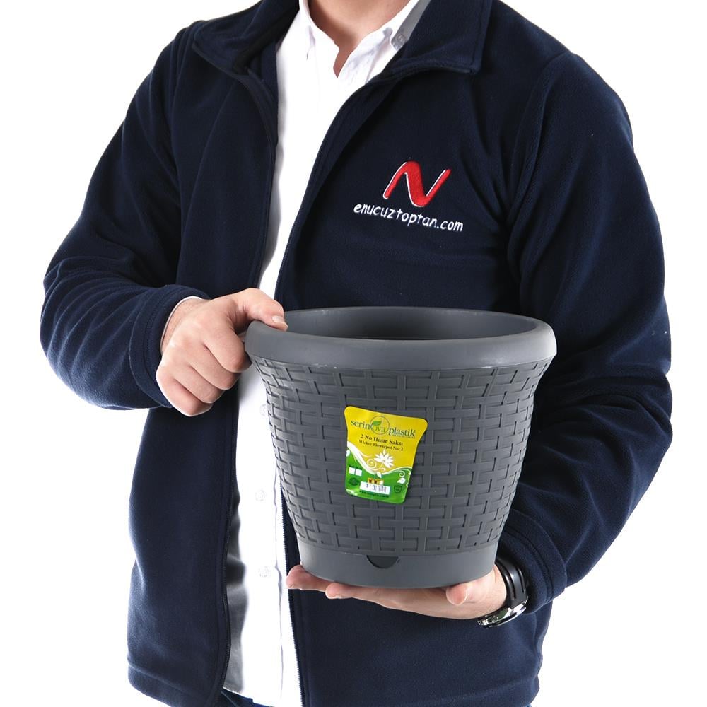 Serinova HS02 Hasır Saksı 6 Litre | ID1375