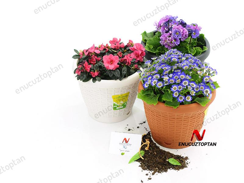 Serinova HS02 Hasır Saksı 6 Litre | ID1375