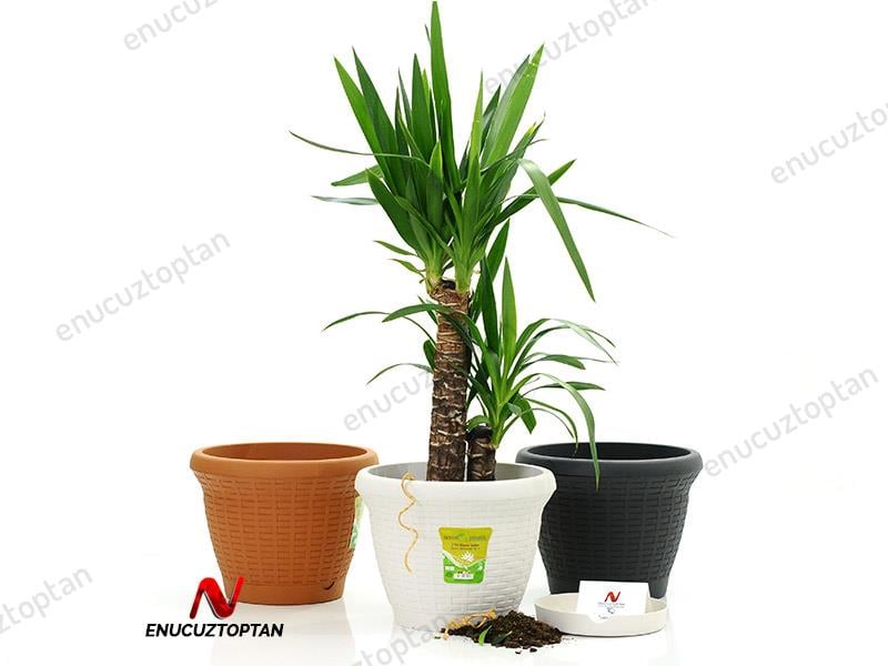 Serinova HS03 Hasır Saksı 10 Litre | ID1376