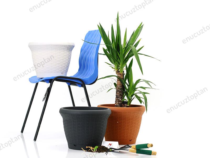 Serinova HS04 Hasır Saksı 15 Litre | ID1377