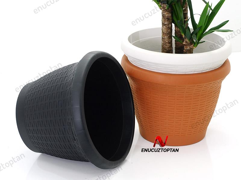 Serinova HS06 Hasır Saksı 42 Litre | ID1379