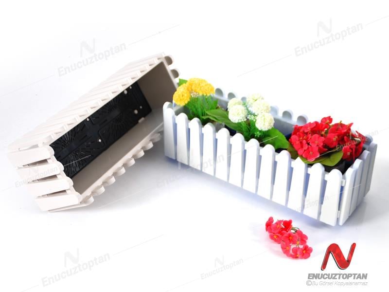 Serinova IB02 İstanbul Balkon Çiçek ve Bitki Saksısı No:2 - 9 Litre | ID2869