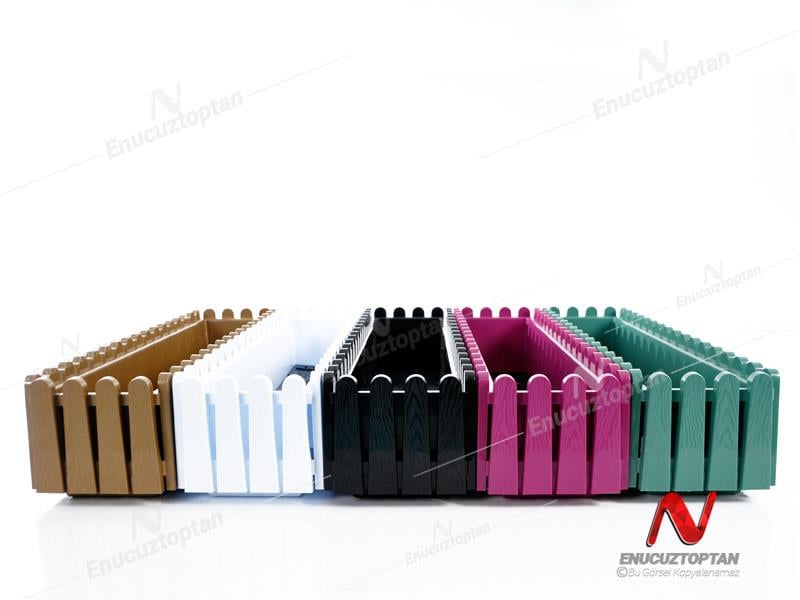 Serinova İB03 İstanbul Balkon Çiçek ve Bitki Saksısı No:3 14 Litre | ID4725