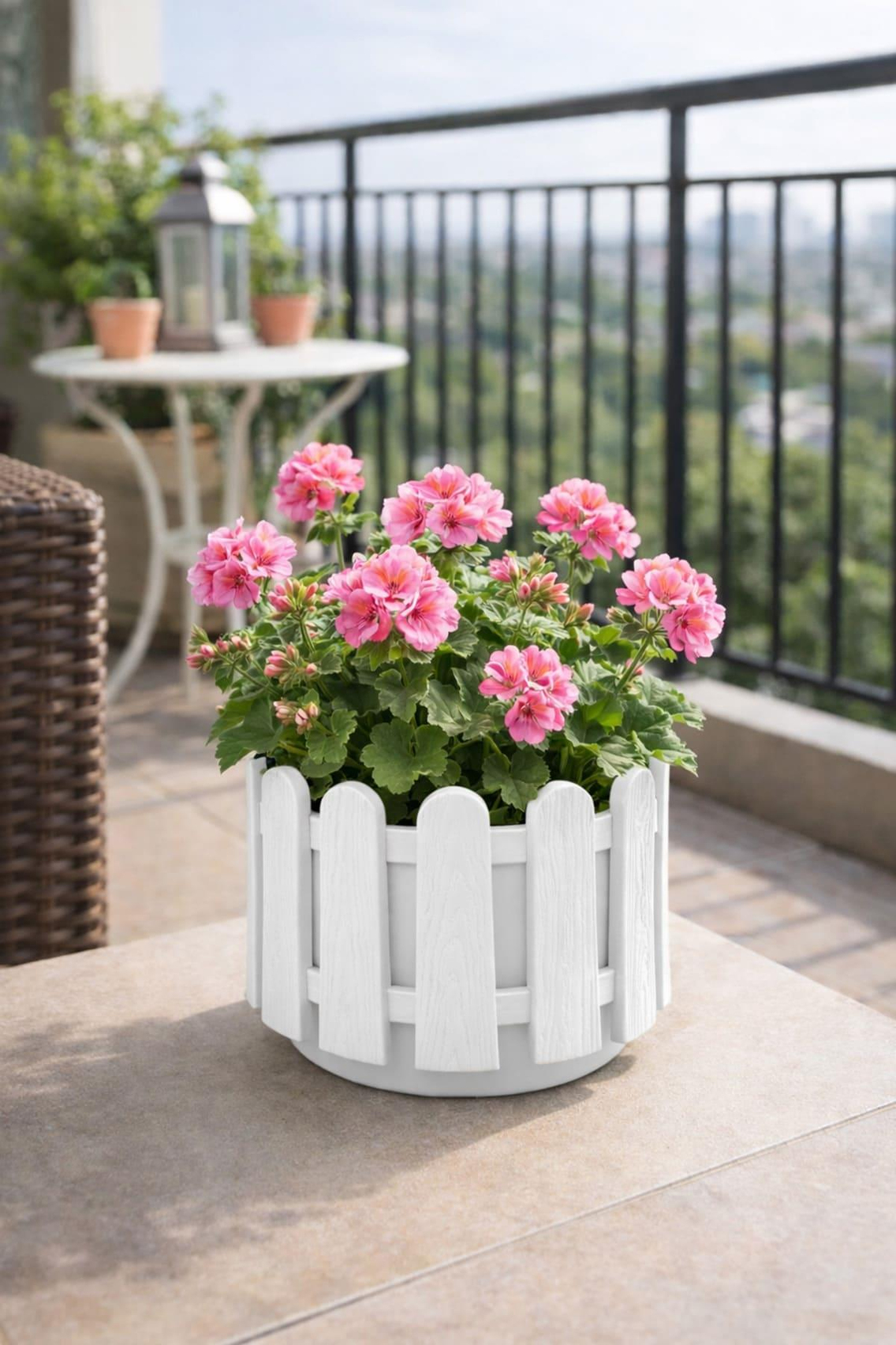 Serinova İS02 İstanbul Çiçek ve Bitki Saksısı 2,6 Litre | ID4726