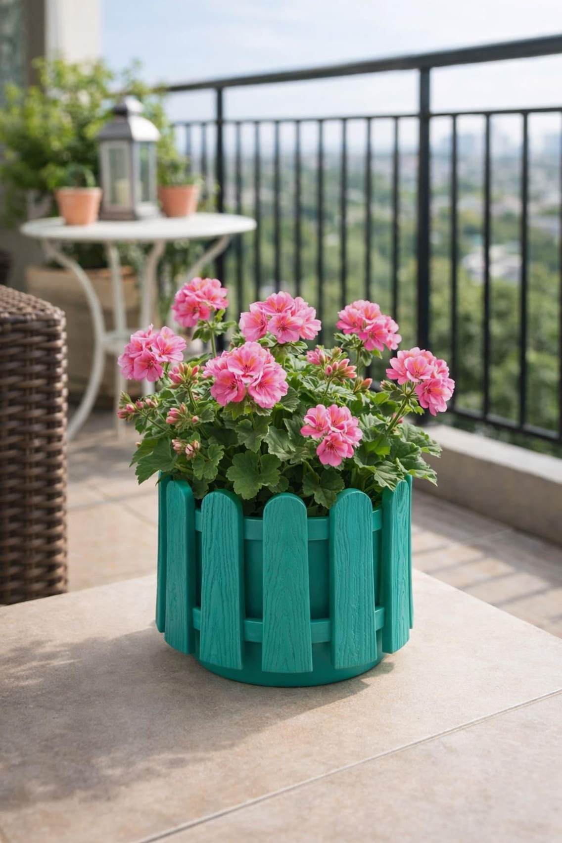 Serinova İS02 İstanbul Çiçek ve Bitki Saksısı 2,6 Litre | ID4726