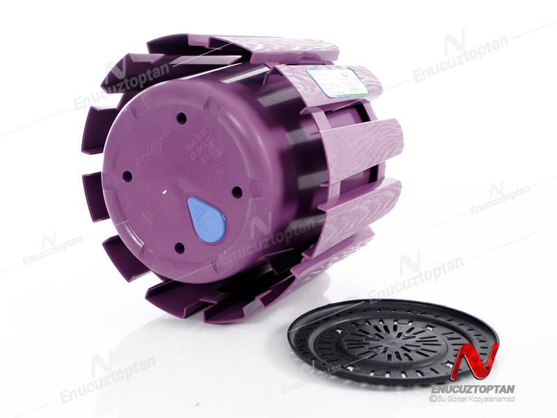 Serinova İS02 İstanbul Çiçek ve Bitki Saksısı 2,6 Litre | ID4726