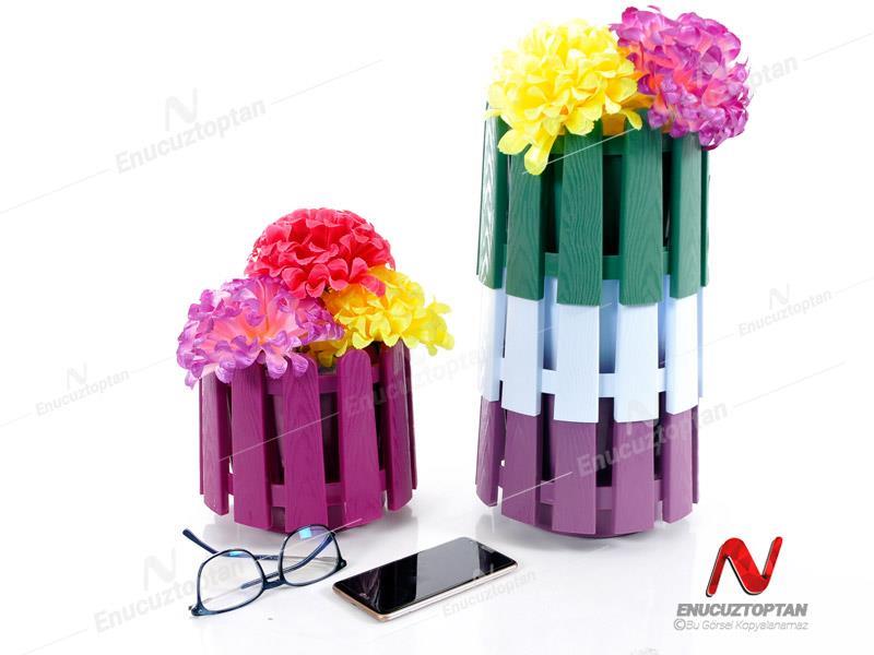 Serinova İS02 İstanbul Çiçek ve Bitki Saksısı 2,6 Litre | ID4726