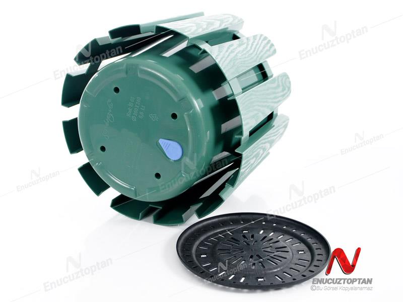 Serinova İS04 İstanbul Çiçek ve Bitki Saksısı 14,1 Litre | ID4728