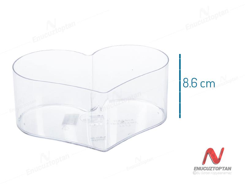 Serinova KA01 Kalp Aranjman Kristal Saksı 1.7 Litre | ID2853