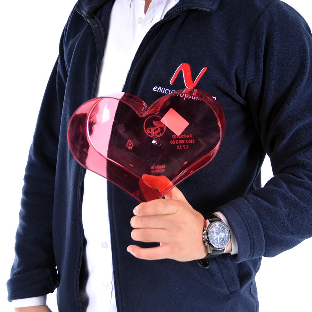 Serinova KA01 Kalp Aranjman Kristal Saksı 1.7 Litre | ID2853