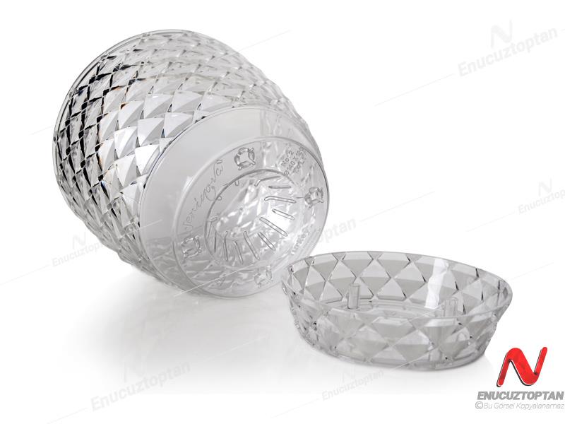 Serinova KAP1 Kapadokya Orkide Şeffaf Saksı No:1 - 0,5 Litre | ID5470