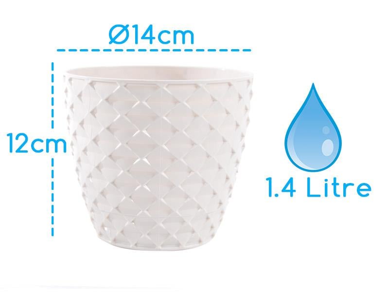 Serinova KAP2 Kapadokya Saksı No:2 1,4Litre | ID4736