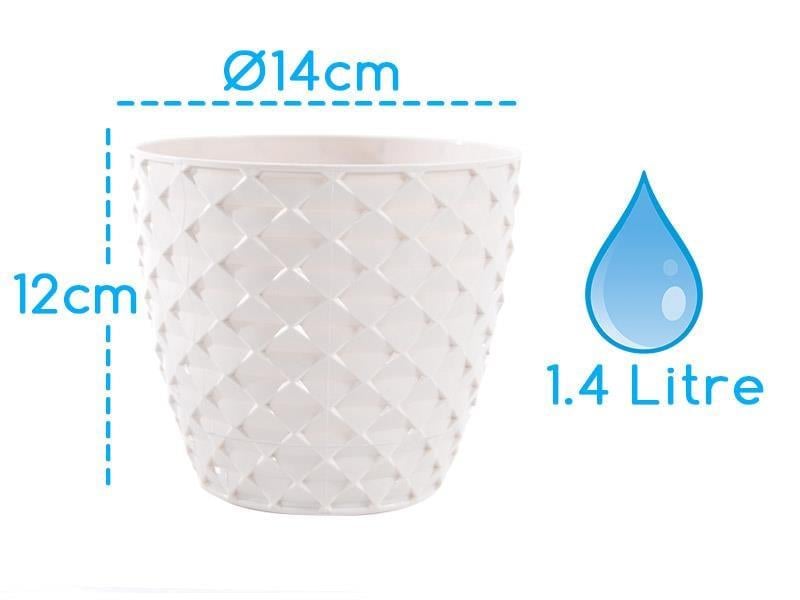 Serinova KAP2 Kapadokya Saksı No:2 1,4Litre | ID4736