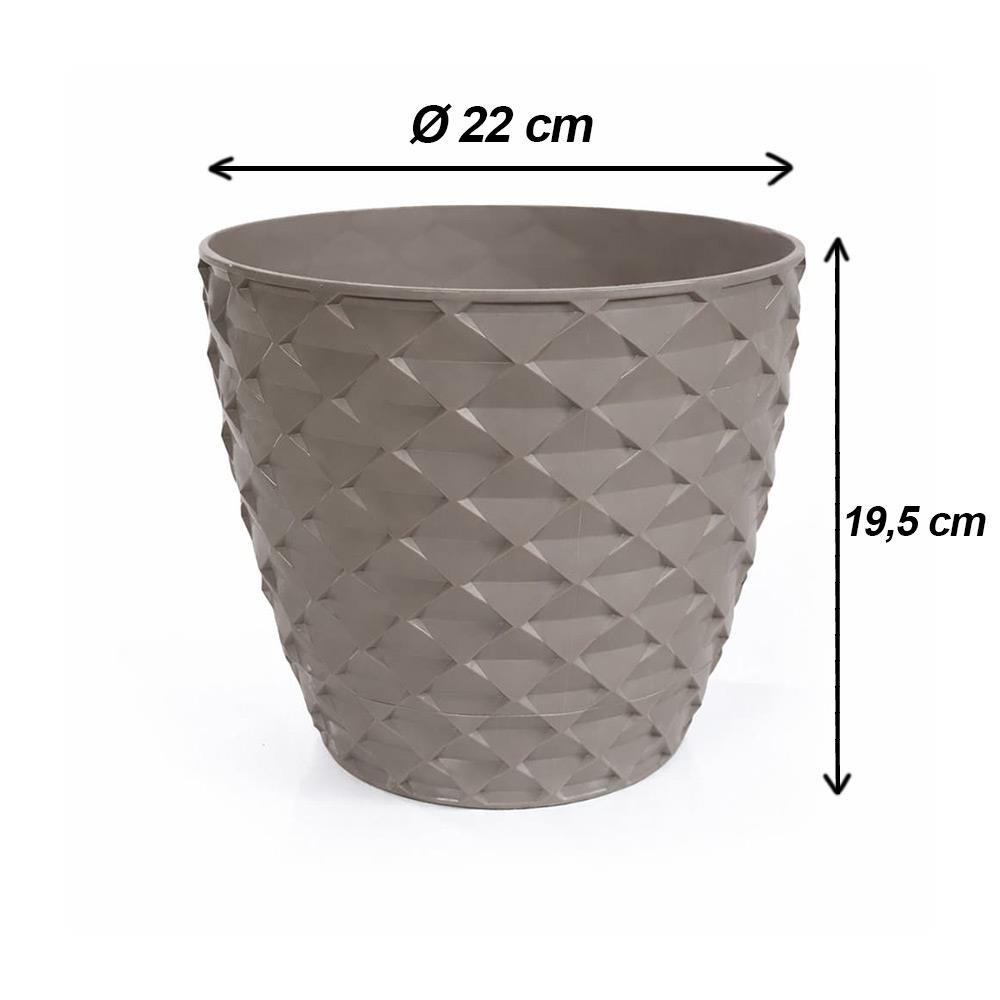 Serinova KAP4 Kapadokya Saksı No:4 5Litre | ID5538