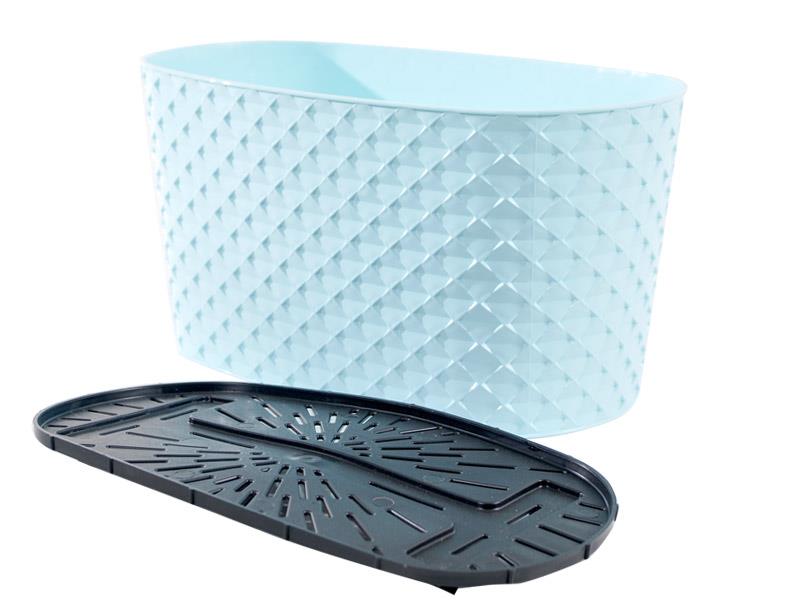 Serinova KAPB Kapadokya Balkon Çiçek ve Bitki Saksısı 4,7 Litre | ID4734