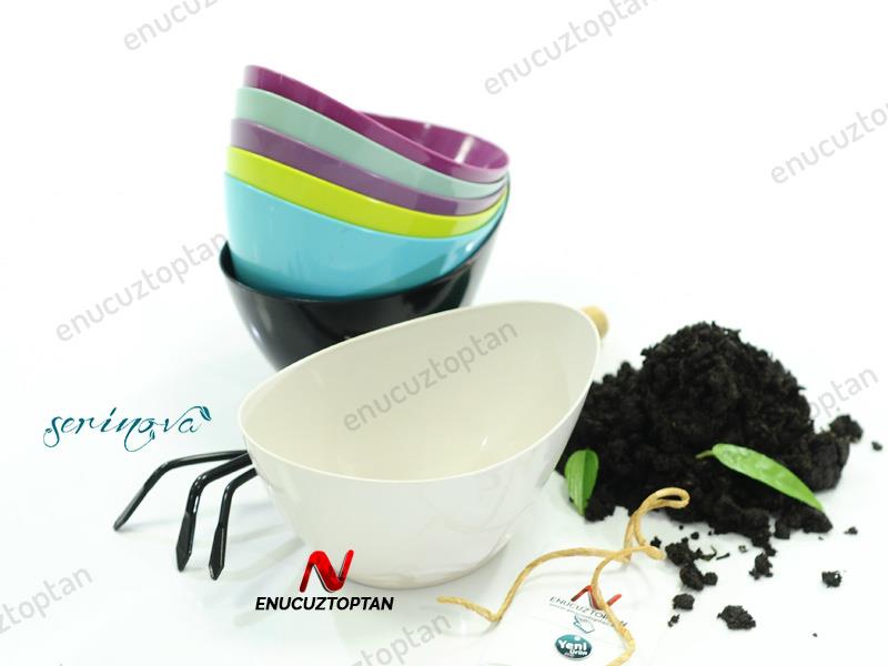 Serinova KY02 Kayık Aranjman Saksı 1.2 Litre | ID1335