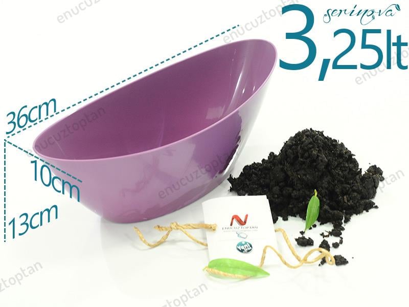 Serinova KY03 Kayık Aranjman Saksı 3.25 Litre | ID1347