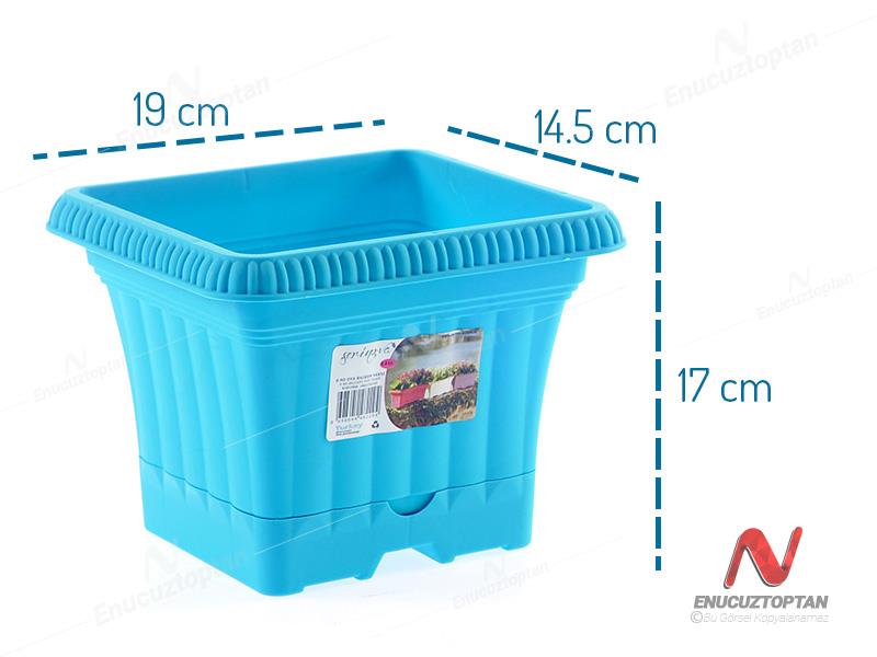 Serinova OB00 Ova Balkon Saksı No:0 - 2.2 Litre | ID2841