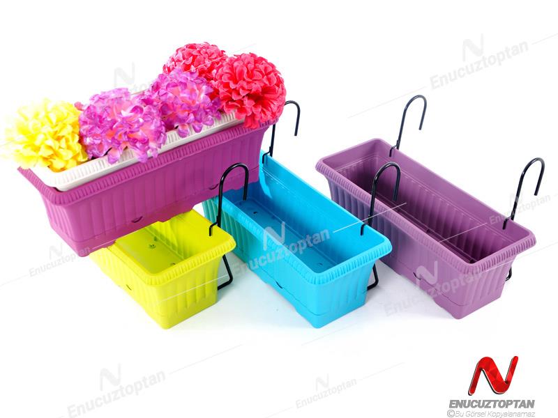 Serinova OB02IA Ova Askılı Balkon Saksı 5.7 Litre | ID2941