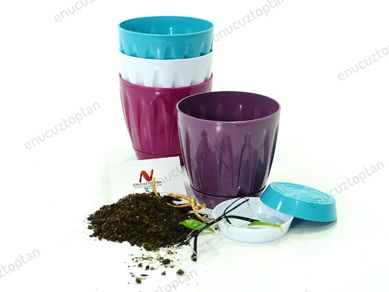 Serinova P002 Papatya Saksı 1.5 Litre | ID1353