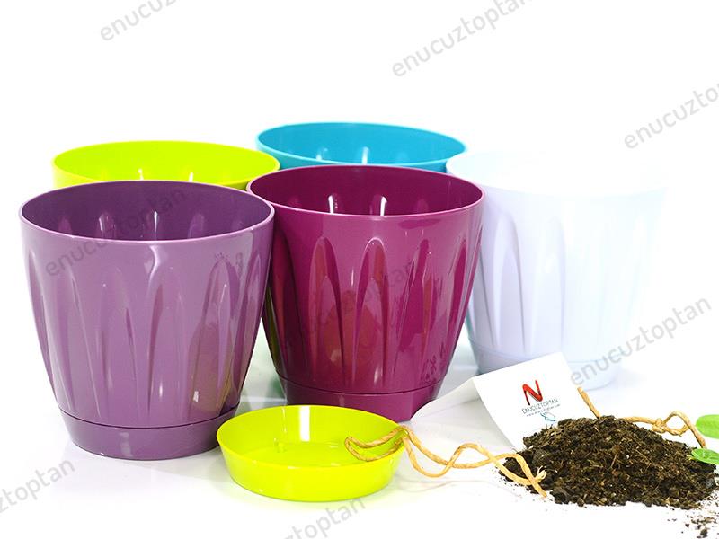 Serinova P003 Papatya Saksı 3 Litre | ID1354