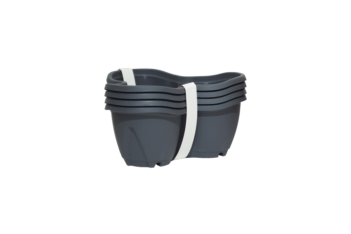Serinova PKS3 Pamukkale Saksı 4'lü Set