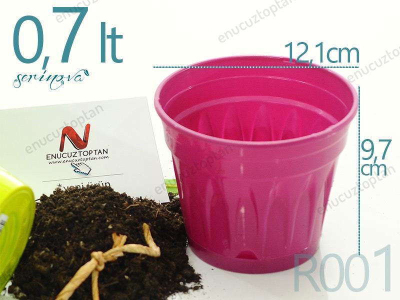 Serinova R001 Revak Saksı 0.7 Litre | ID1340