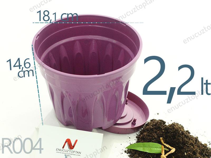 Serinova R004 Revak Saksı 2.2 Litre | ID1342
