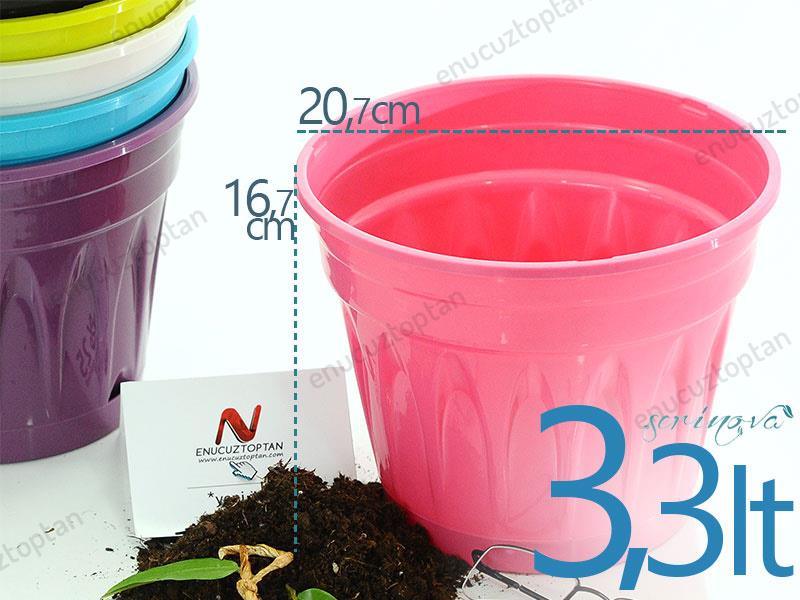 Serinova R005 Revak Saksı 3.3 Litre | ID1343